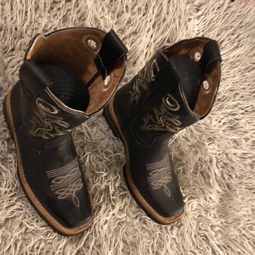 New cowboy boots